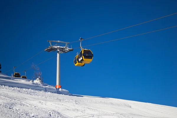 Hora de inverno em Alpes — Fotografia de Stock