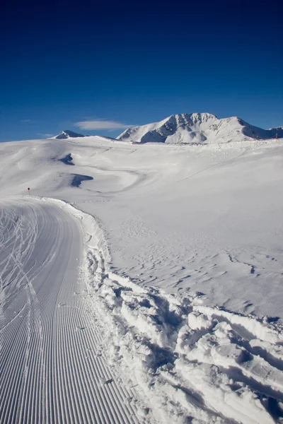 Hora de inverno em Alpes — Fotografia de Stock