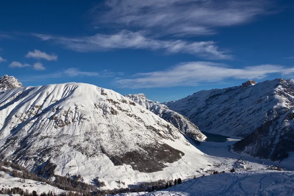 Vintern i Alperna — Stockfoto