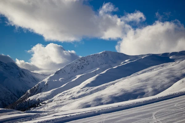 Hora de inverno em Alpes — Fotografia de Stock