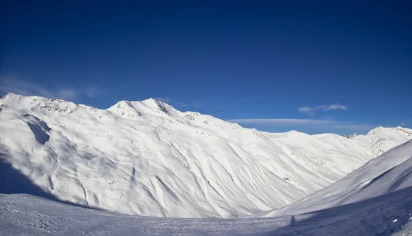 Hora de inverno em Alpes — Fotografia de Stock
