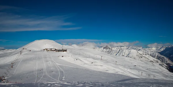 Heure d'hiver dans les Alpes — Photo