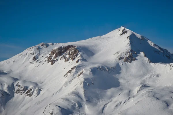 Winterzeit in den Alpen — Stockfoto