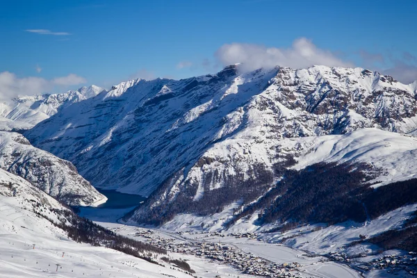 Winter time in Alps — Stock Photo, Image