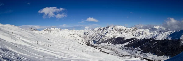 Hora de inverno em Alpes — Fotografia de Stock