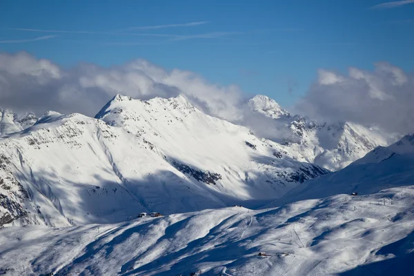 Vintern i Alperna — Stockfoto