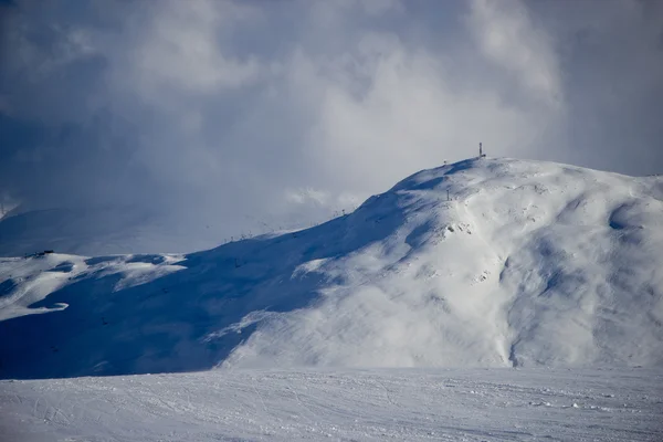 Zimní čas v Alpách — Stock fotografie