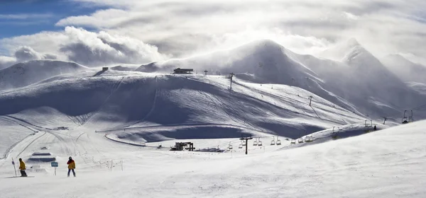 Wintertijd in Alpen — Stockfoto