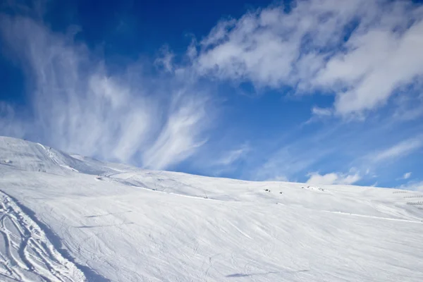 Hora de inverno em Alpes — Fotografia de Stock