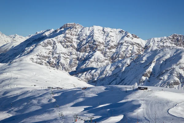 Waktu musim dingin di Alpen — Stok Foto
