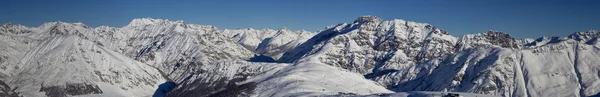 Wintertijd in Alpen — Stockfoto