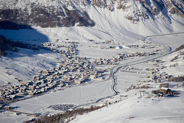 Zimą w Alpach — Zdjęcie stockowe
