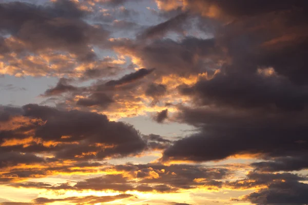 Solnedgång himlen — Stockfoto