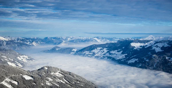 Winter in de Alpen — Stockfoto