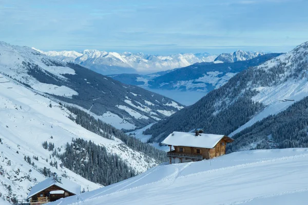 Inverno nelle Alpi — Foto Stock