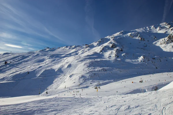 Winter in Alps Stock Image