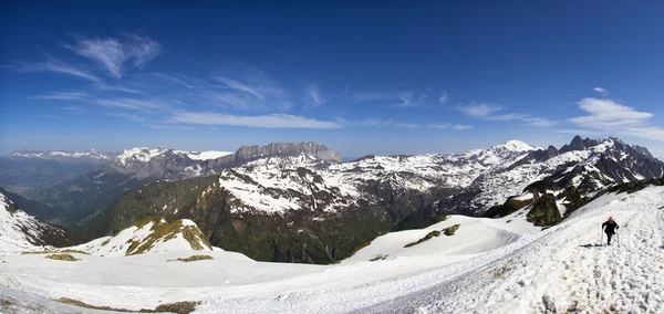 Vue si Mont Blanc — Photo