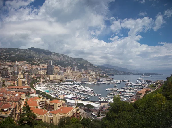 Weergave van Monte-Carlo, Monaco — Stockfoto