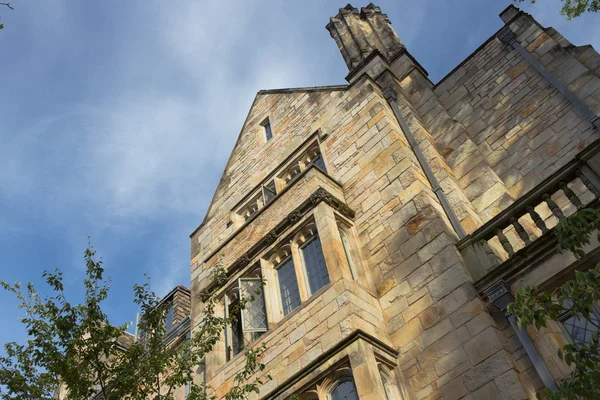 Edifici del campus universitario di Yale — Foto Stock