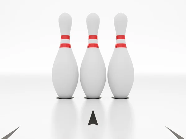 Spilla da bowling — Foto Stock