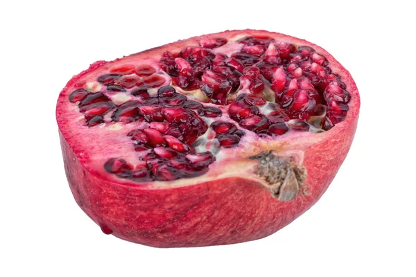 Beyaz arkaplanda nar kes