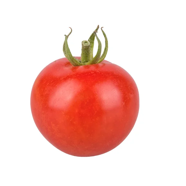 Tomate rouge sur fond blanc — Photo