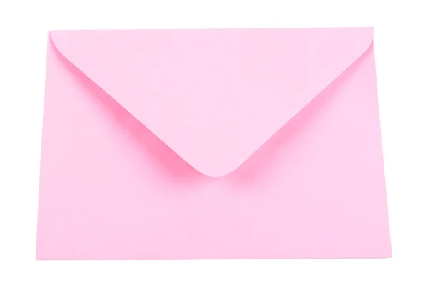 Roze envelop — Stockfoto