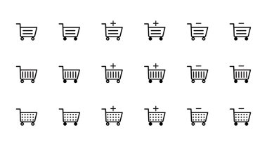 alışveriş sepeti simgeleri