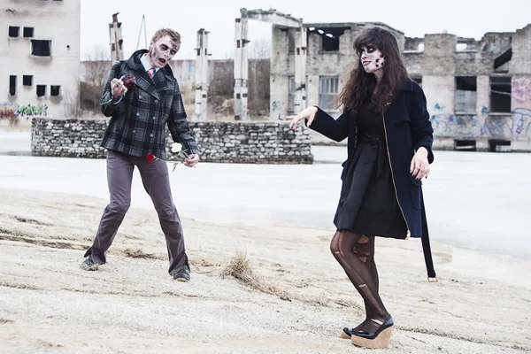 La danse est un langage corporel commun même pour les zombies — Photo