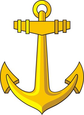 Altın sunucu Vintage illüstrasyonu