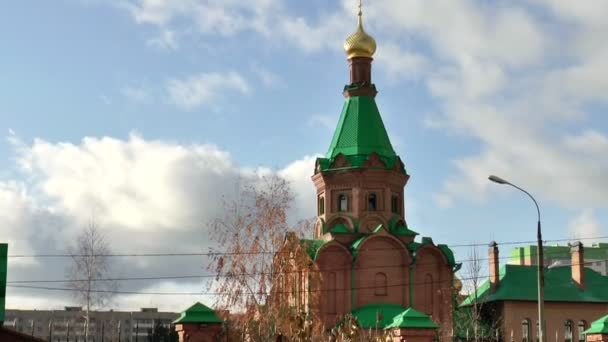 Igreja ortodoxa — Vídeo de Stock