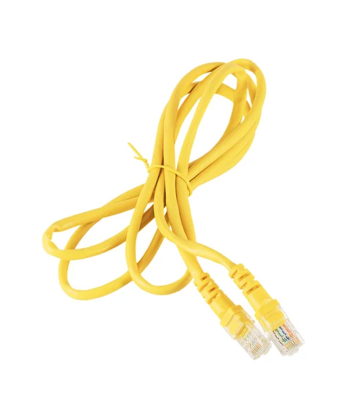 Yellow cable — Stock Photo, Image