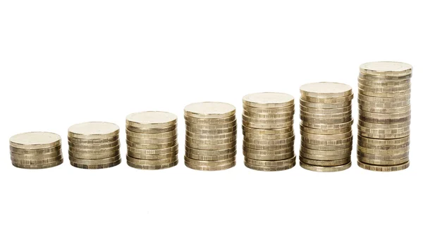 Gold coins — Stock Photo, Image