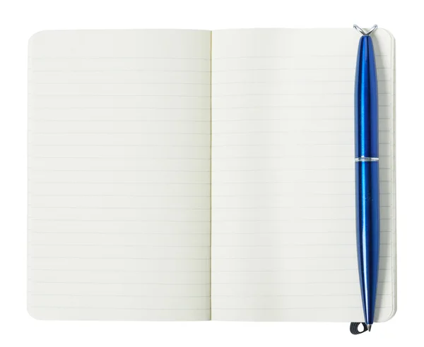 Diary with a pen — Stock Photo, Image