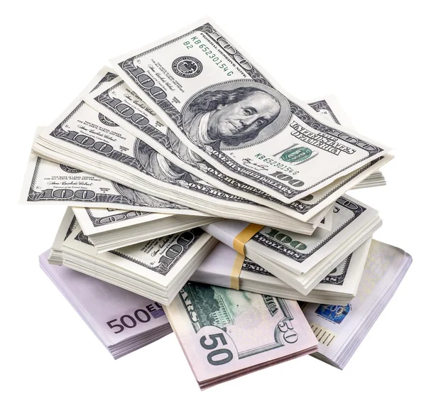 Pile of dollars — Stock Photo, Image