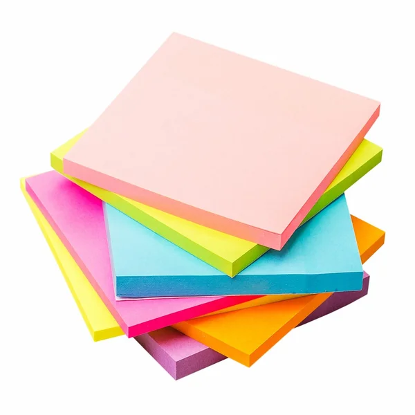 Colored paper stickers — Stock Photo, Image