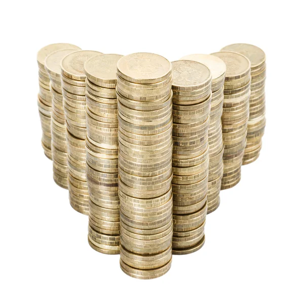 Gold coins — Stock Photo, Image