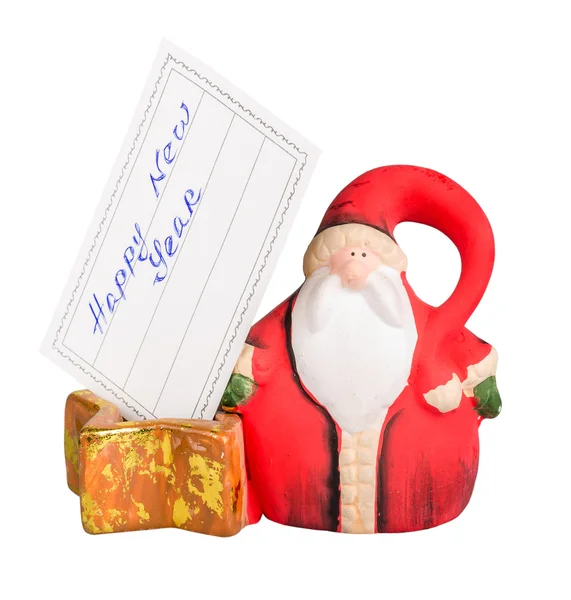 Papai Noel brinquedo — Fotografia de Stock
