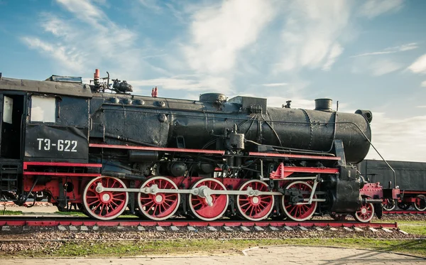 Alte Dampflokomotiven — Stockfoto