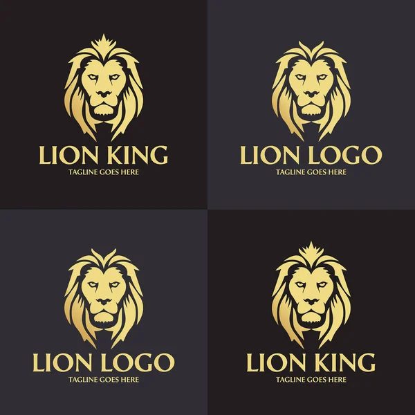 Modèle Logo Lion Illustration Vectorielle — Image vectorielle