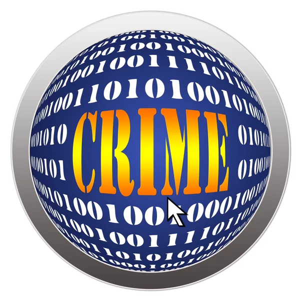 Criminalidade na Internet — Fotografia de Stock