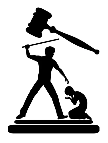 Prohibit Corporal Punishment — Stock Photo, Image