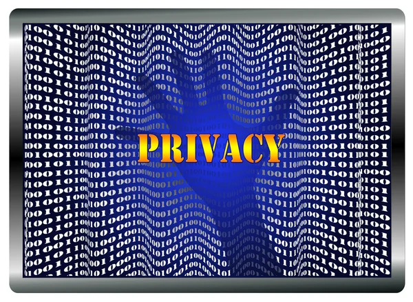 Utratę prywatności — Zdjęcie stockowe