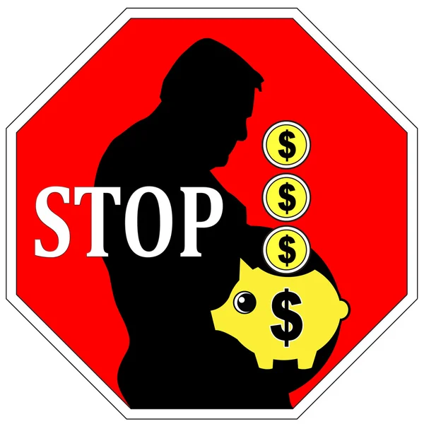 Stop Obesity — Stock Photo, Image