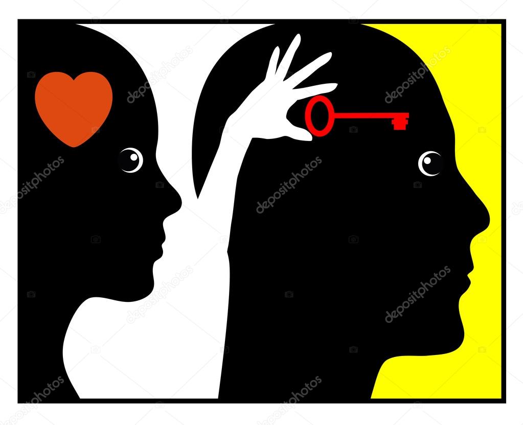 Psychology of Love — Stock Photo © sangoiri 65181115