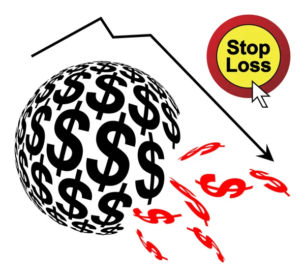 Stop Loss — Stock Fotó