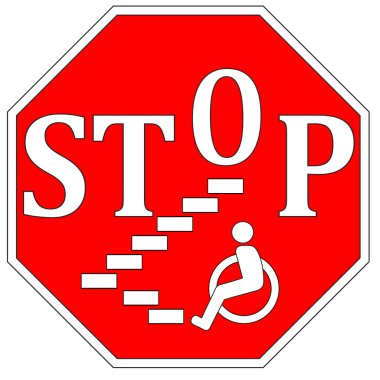Stop Disability Discrimination clipart