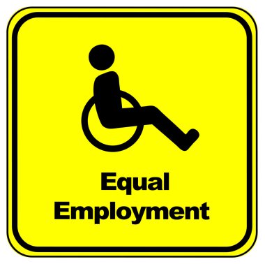 Equal Employment Sign clipart