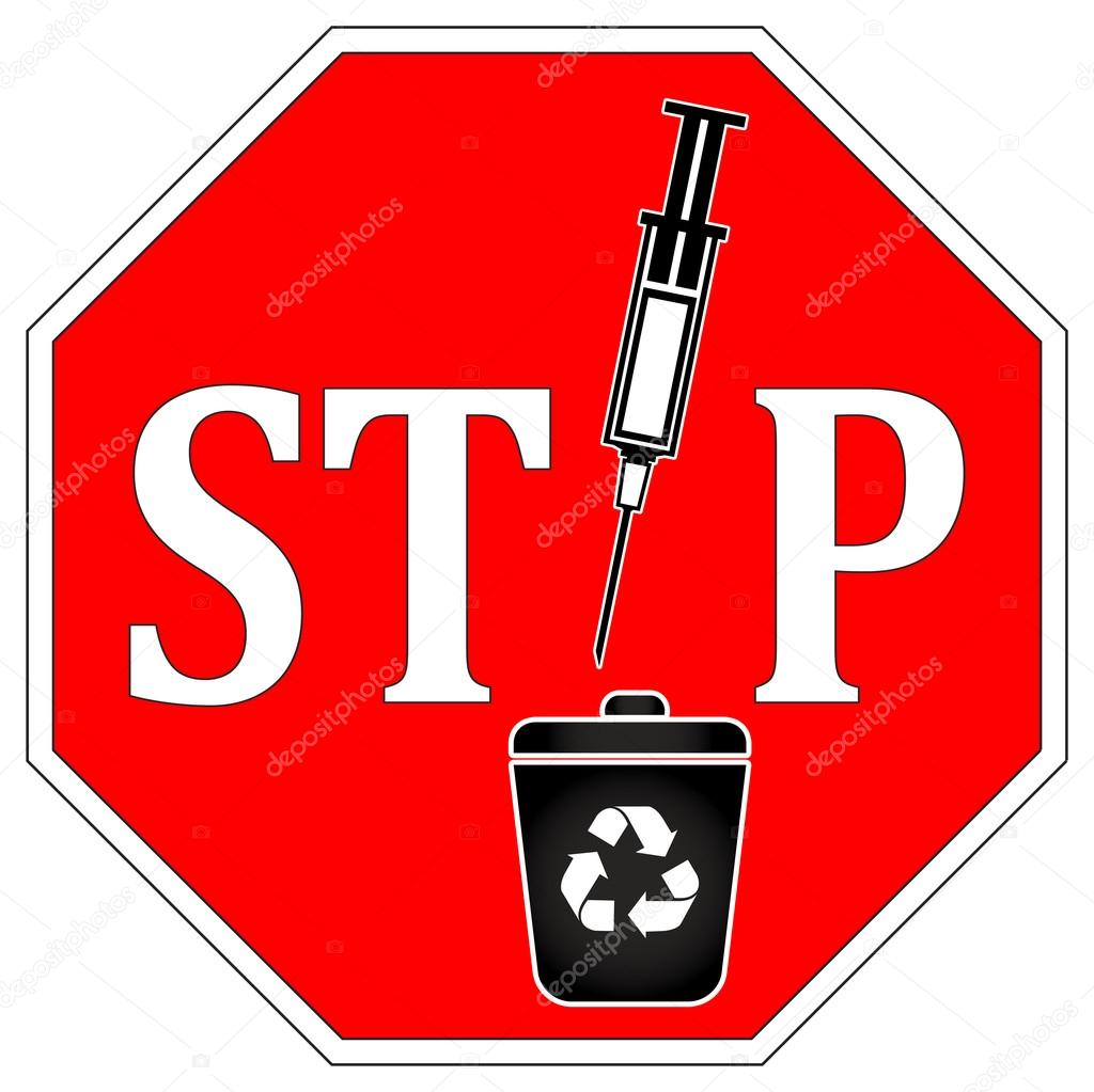 No Syringes in Recycle Bin