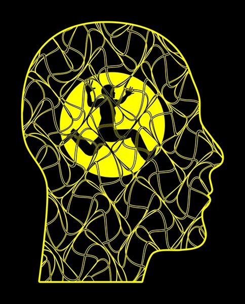 Panik atak olan kişi